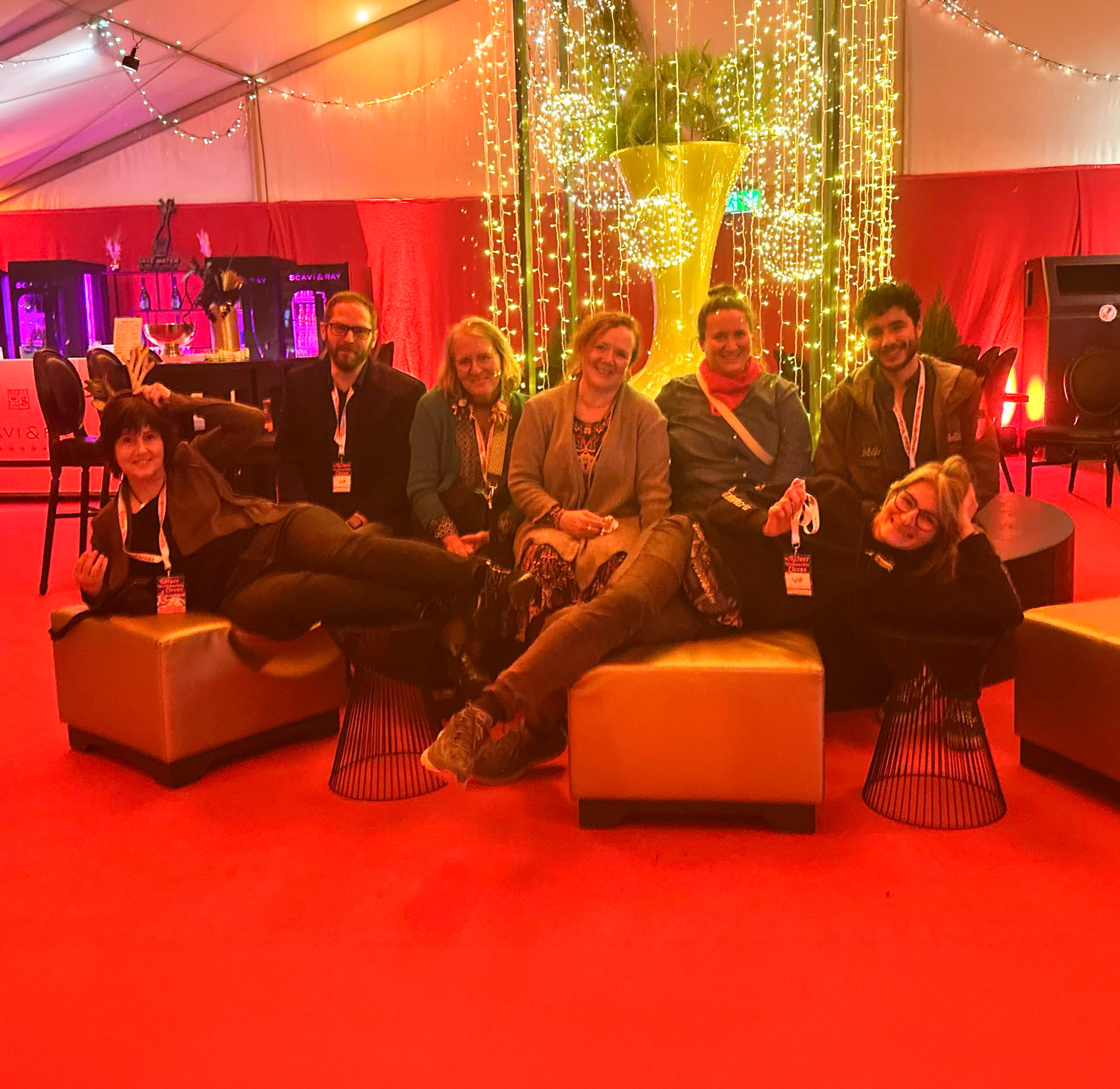 Team der Physiotherapeuten am Godesbach bei einer Veranstaltung